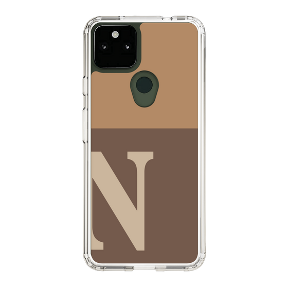 Slim Protection Case［ Original - initial two tone - N brown ］