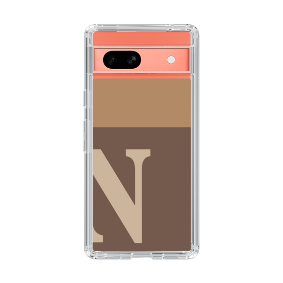 Slim Protection Case［ Original - initial two tone - N brown ］