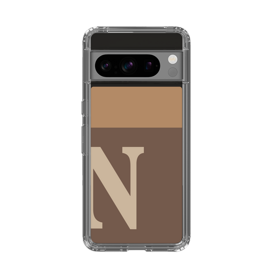 Slim Protection Case［ Original - initial two tone - N brown ］
