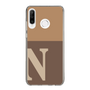 Slim Protection Case［ Original - initial two tone - N brown ］