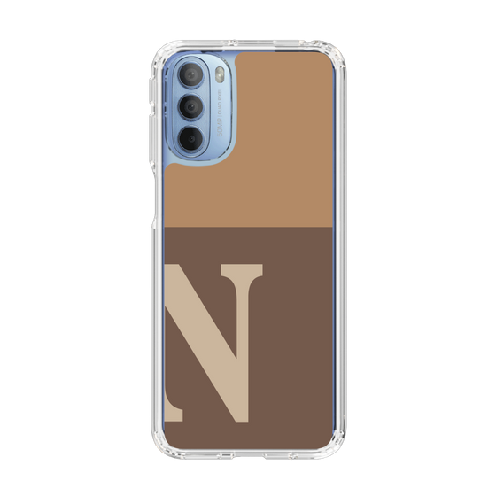 Slim Protection Case［ Original - initial two tone - N brown ］