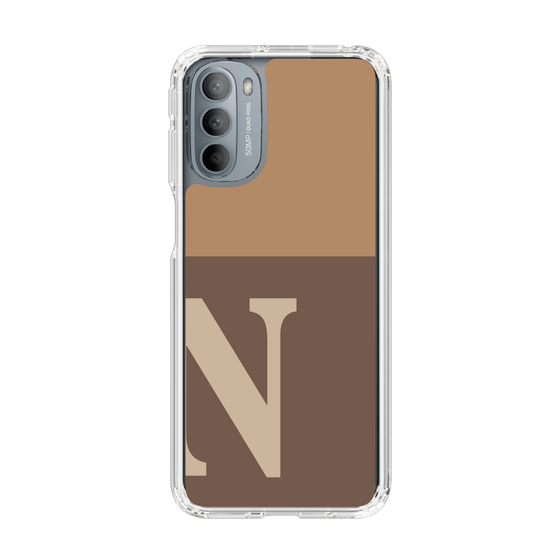 Slim Protection Case［ Original - initial two tone - N brown ］