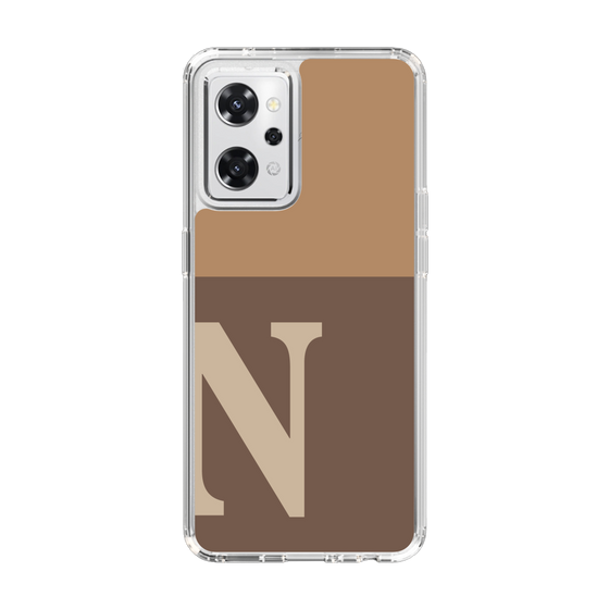 Slim Protection Case［ オリジナル - initial two tone - N brown ］