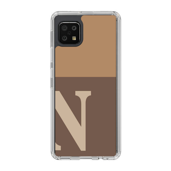 Slim Protection Case［ Original - initial two tone - N brown ］