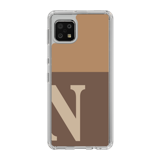 Slim Protection Case［ Original - initial two tone - N brown ］
