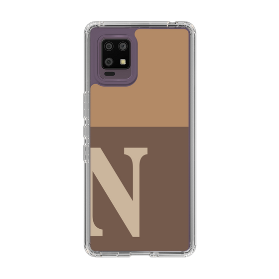 Slim Protection Case［ Original - initial two tone - N brown ］