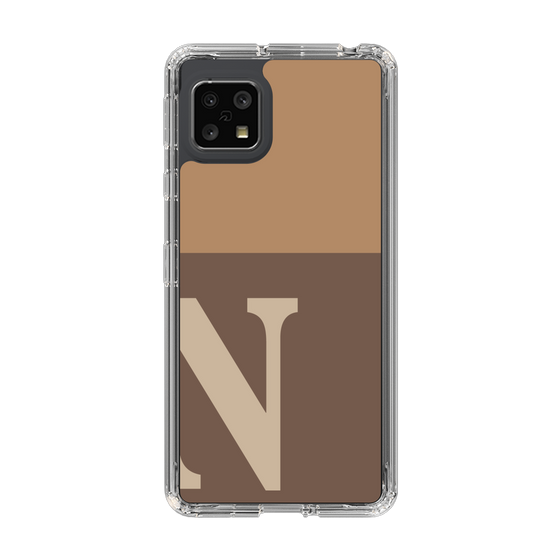 Slim Protection Case［ Original - initial two tone - N brown ］
