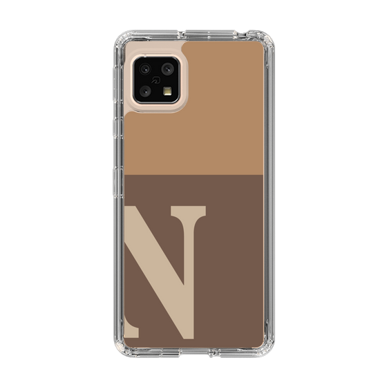 Slim Protection Case［ Original - initial two tone - N brown ］
