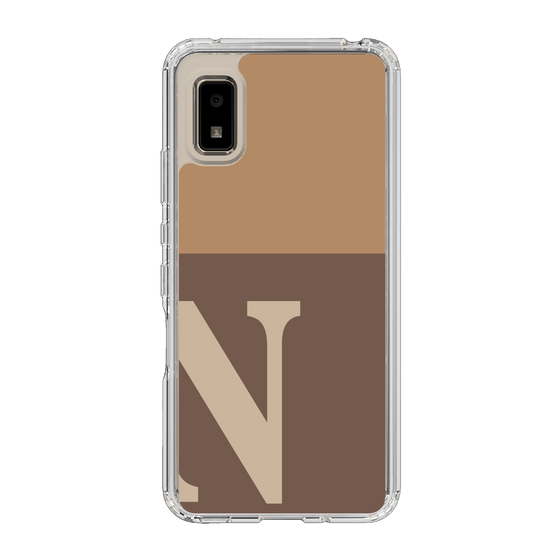 Slim Protection Case［ Original - initial two tone - N brown ］