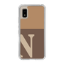 Slim Protection Case［ Original - initial two tone - N brown ］