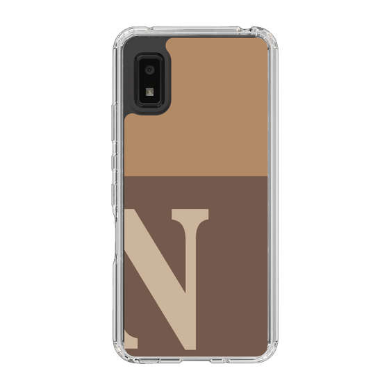 Slim Protection Case［ Original - initial two tone - N brown ］