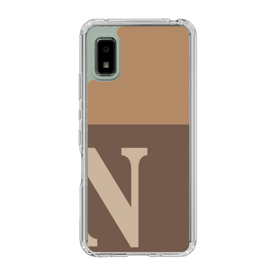 Slim Protection Case［ Original - initial two tone - N brown ］