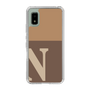 Slim Protection Case［ Original - initial two tone - N brown ］