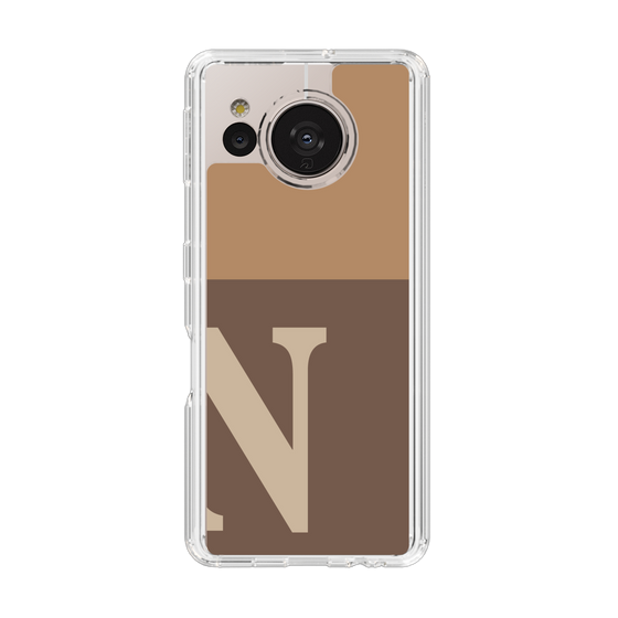 Slim Protection Case［ Original - initial two tone - N brown ］