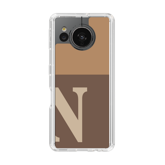 Slim Protection Case［ Original - initial two tone - N brown ］
