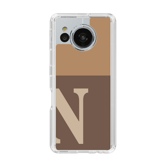 Slim Protection Case［ Original - initial two tone - N brown ］