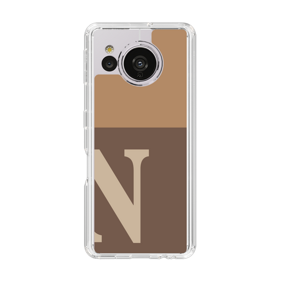 Slim Protection Case［ Original - initial two tone - N brown ］