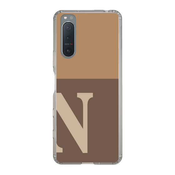 Slim Protection Case［ Original - initial two tone - N brown ］