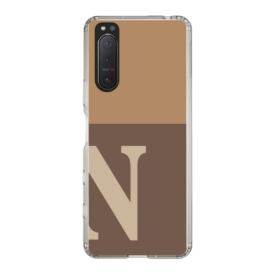 Slim Protection Case［ Original - initial two tone - N brown ］