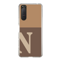 Slim Protection Case［ Original - initial two tone - N brown ］