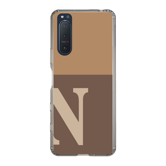 Slim Protection Case［ Original - initial two tone - N brown ］