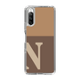 Slim Protection Case［ Original - initial two tone - N brown ］
