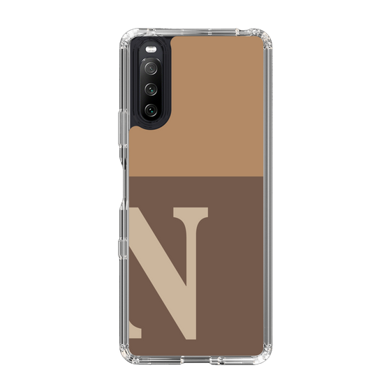 Slim Protection Case［ Original - initial two tone - N brown ］