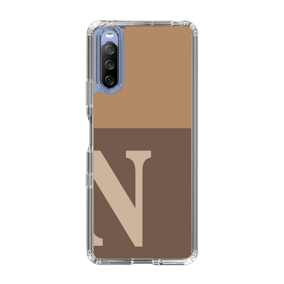 Slim Protection Case［ Original - initial two tone - N brown ］