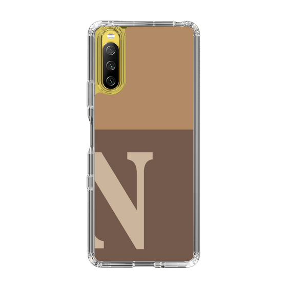 Slim Protection Case［ Original - initial two tone - N brown ］