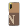 Slim Protection Case［ Original - initial two tone - N brown ］