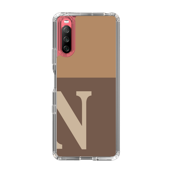 Slim Protection Case［ Original - initial two tone - N brown ］