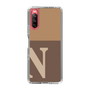 Slim Protection Case［ Original - initial two tone - N brown ］