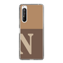 Slim Protection Case［ Original - initial two tone - N brown ］