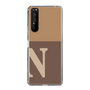Slim Protection Case［ Original - initial two tone - N brown ］