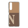 Slim Protection Case［ Original - initial two tone - N brown ］