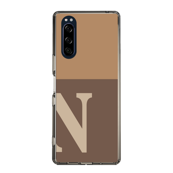 Slim Protection Case［ Original - initial two tone - N brown ］