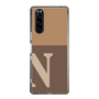 Slim Protection Case［ Original - initial two tone - N brown ］