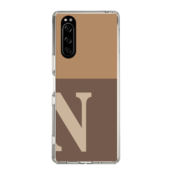Slim Protection Case［ Original - initial two tone - N brown ］