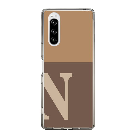 Slim Protection Case［ Original - initial two tone - N brown ］
