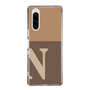 Slim Protection Case［ Original - initial two tone - N brown ］