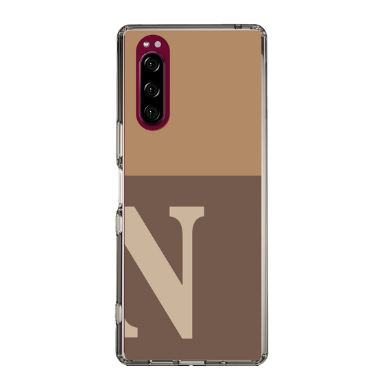 Slim Protection Case［ Original - initial two tone - N brown ］
