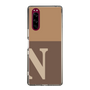Slim Protection Case［ Original - initial two tone - N brown ］