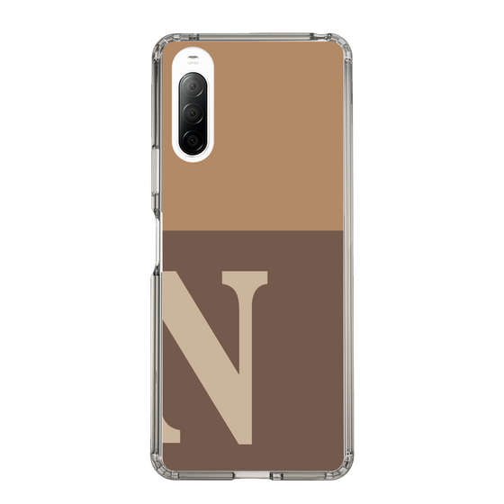 Slim Protection Case［ Original - initial two tone - N brown ］