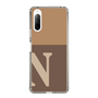 Slim Protection Case［ Original - initial two tone - N brown ］