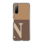 Slim Protection Case［ Original - initial two tone - N brown ］