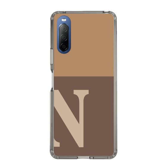 Slim Protection Case［ Original - initial two tone - N brown ］