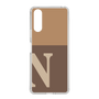 Slim Protection Case［ Original - initial two tone - N brown ］