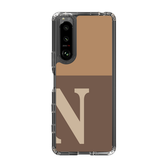 Slim Protection Case［ Original - initial two tone - N brown ］