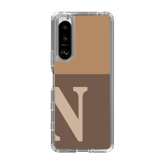 Slim Protection Case［ Original - initial two tone - N brown ］
