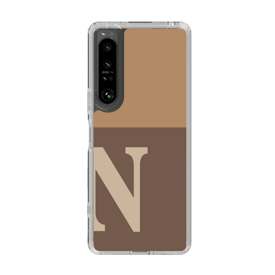 Slim Protection Case［ Original - initial two tone - N brown ］